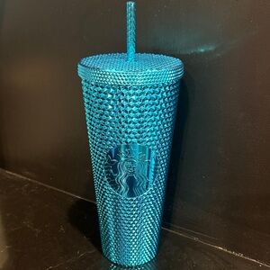 Starbucks Blue Chrome Tumbler